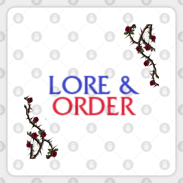 Lore & Order Magnet by Ether and Ichor